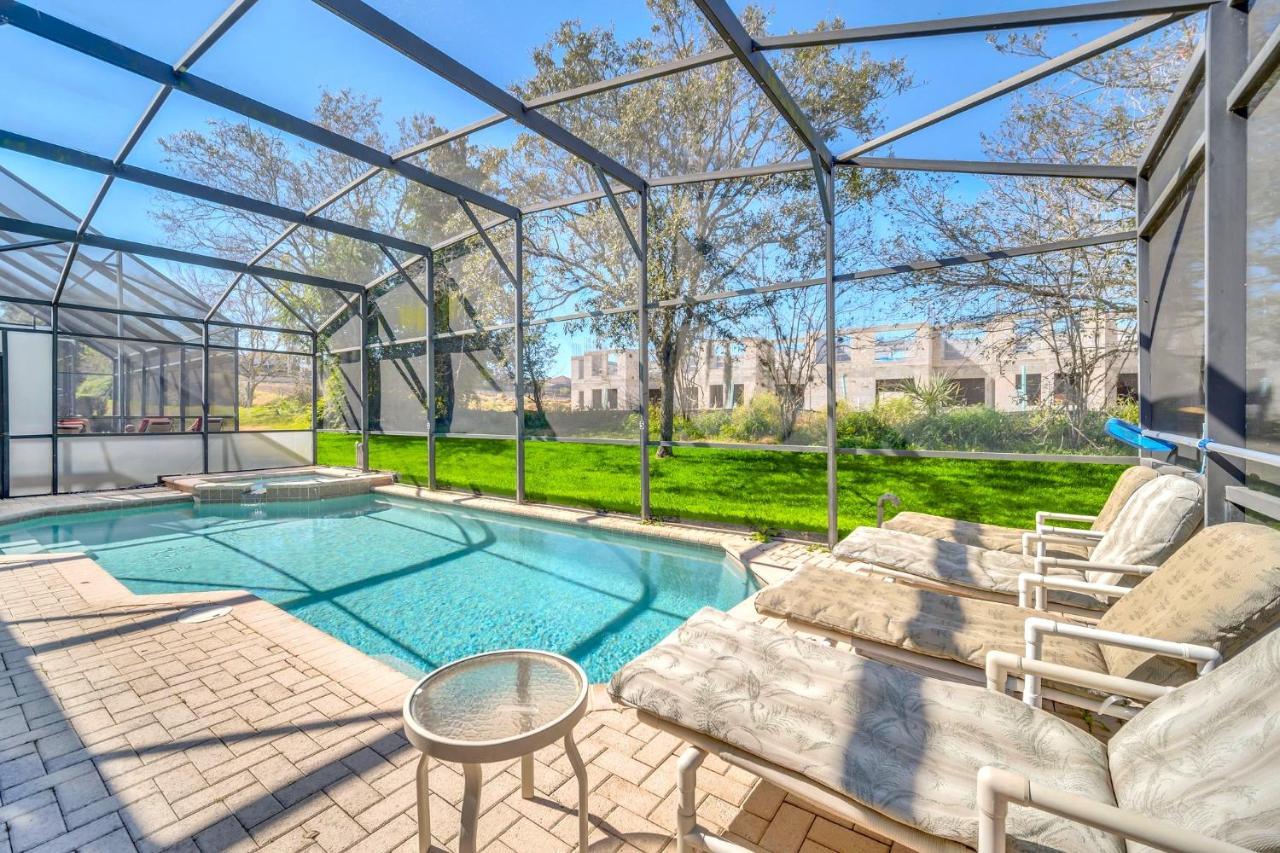 Near Disney! Spacious 5Br Resort Home With Private Pool, Hot Tub And Theater! Орландо Екстер'єр фото
