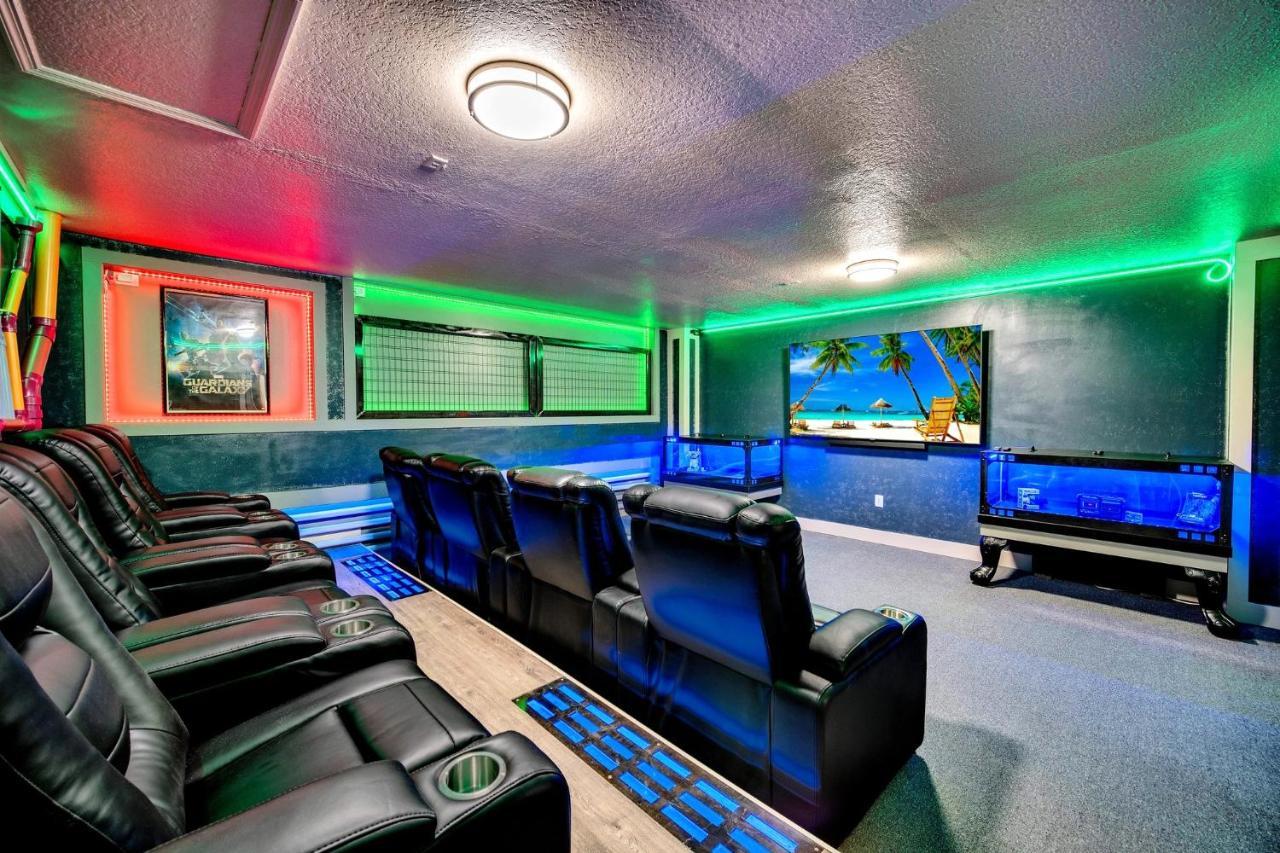 Near Disney! Spacious 5Br Resort Home With Private Pool, Hot Tub And Theater! Орландо Екстер'єр фото